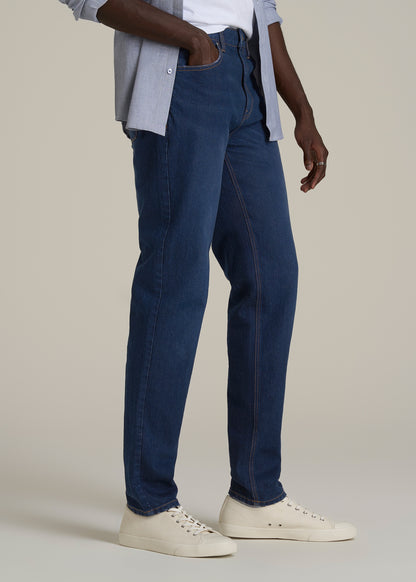 Milo RELAXED TAPERED FIT Jeans for Tall Men in Midnight Blue Wash