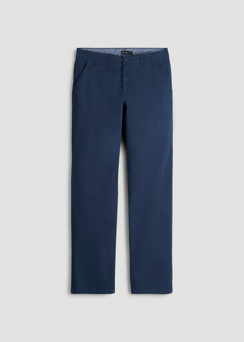 Mason RELAXED Chinos for Tall Men in Marine Navy