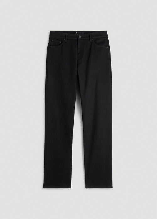 Mason Relaxed Fit Jeans for Tall Men in Optimum Black