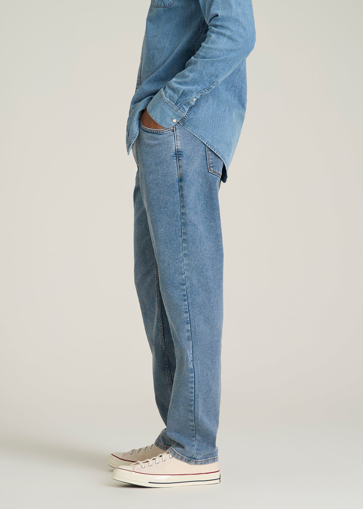 J1 STRAIGHT LEG Jeans for Tall Men in Perfect Blue
