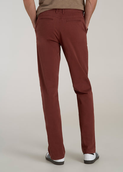 Mason RELAXED Chinos for Tall Men in Intense Rust