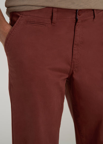 Mason RELAXED Chinos for Tall Men in Intense Rust