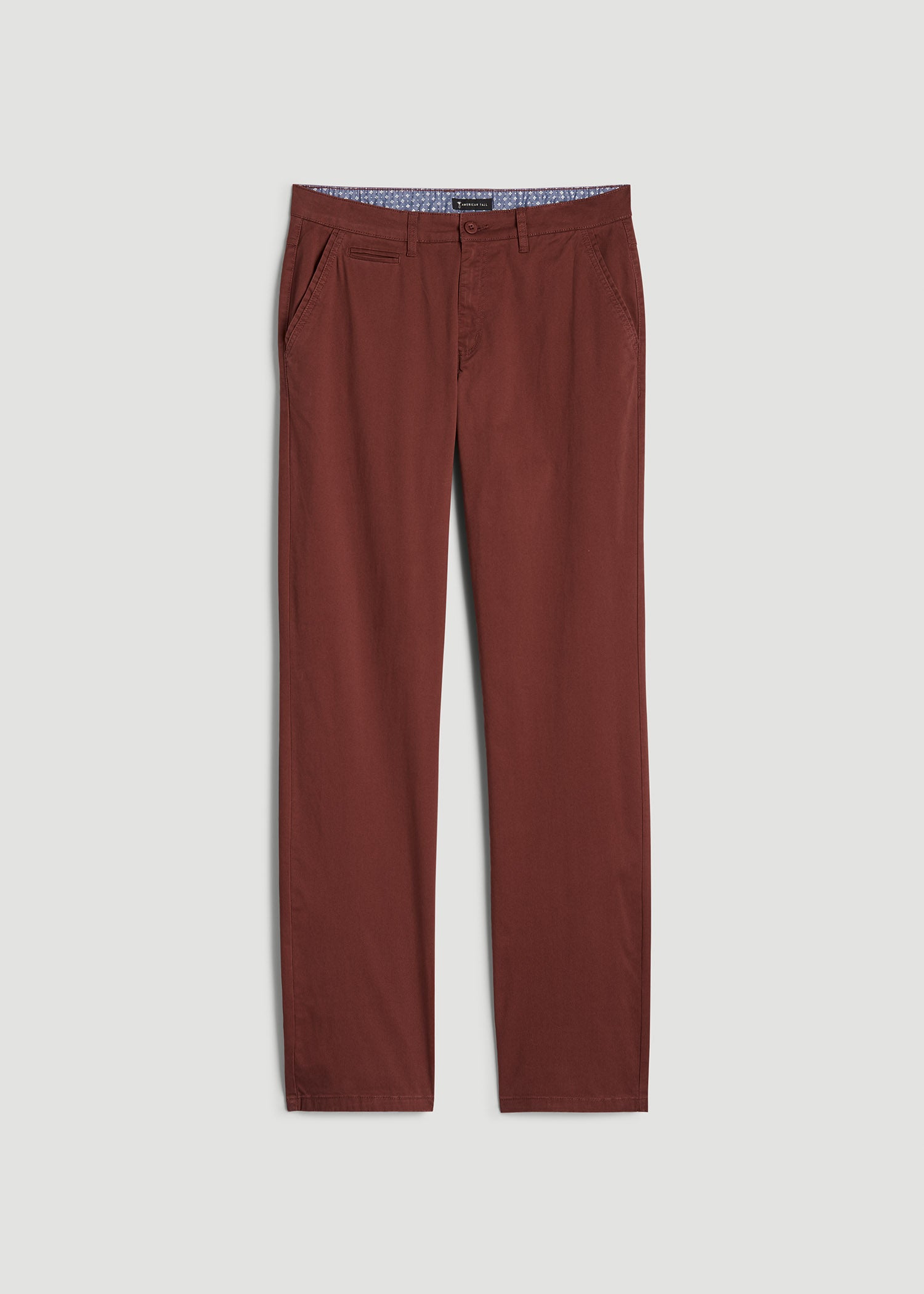 Mason RELAXED Chinos for Tall Men in Intense Rust