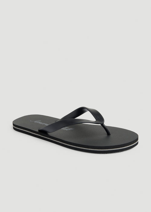 Men's Flip-Flop in Black/Grey