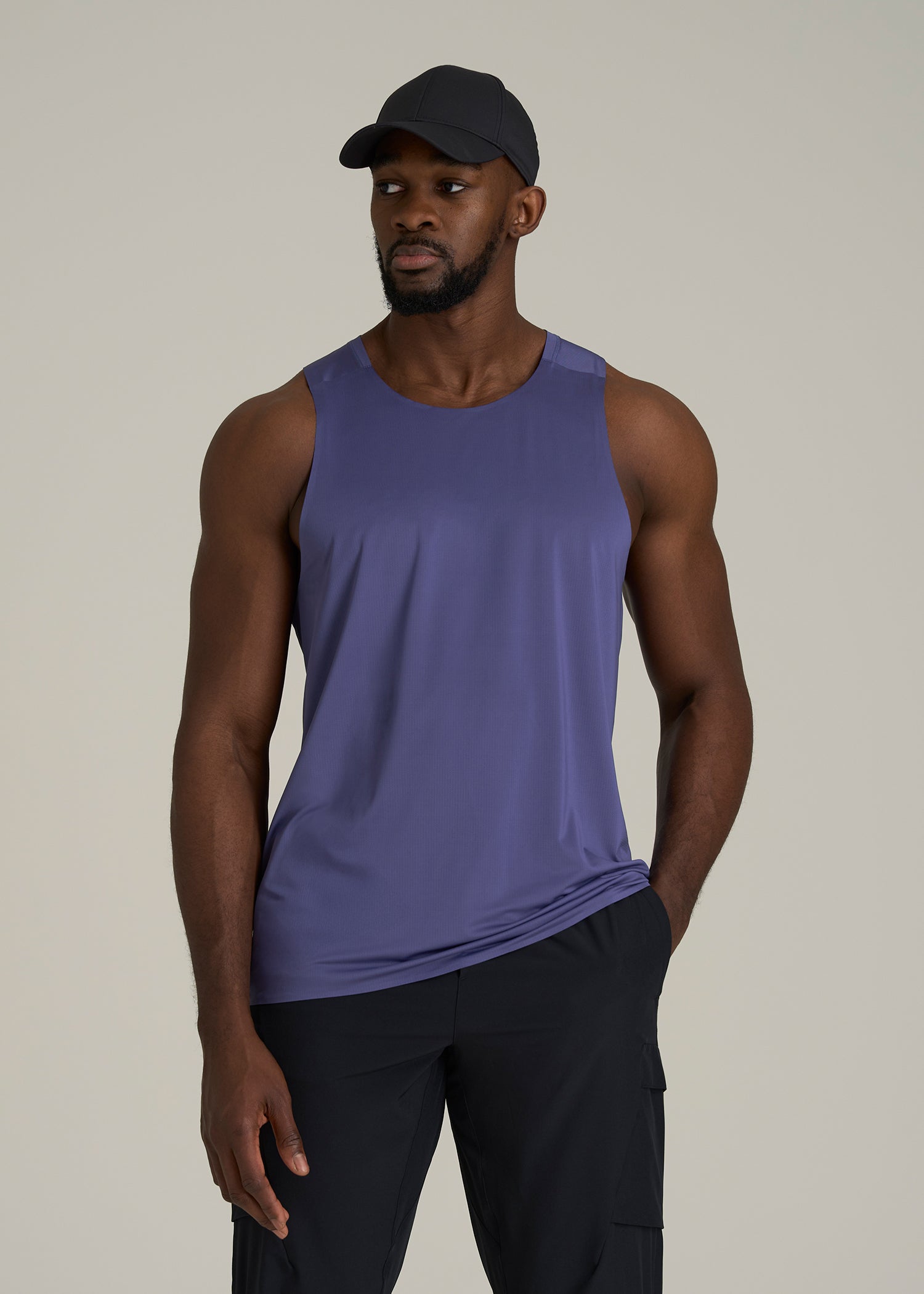 Perforated Training Singlet for Tall Men | American Tall