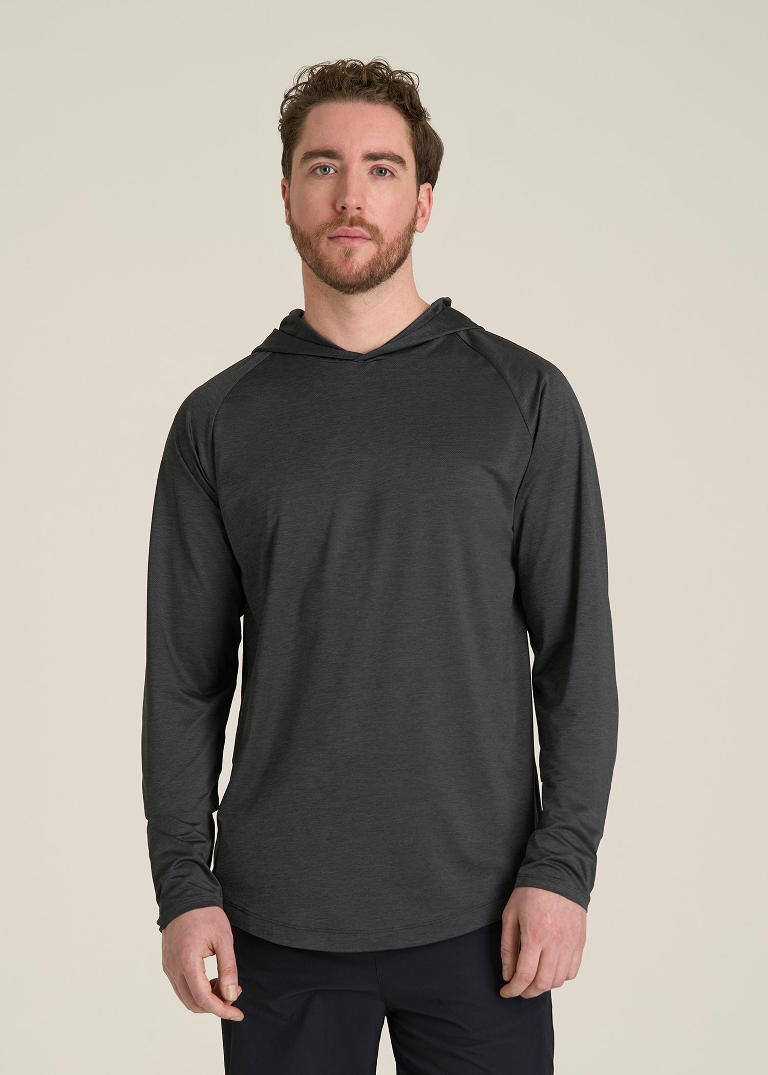 A.T. Performance Training Hoodie for Tall Men in Graffiti Space Dye