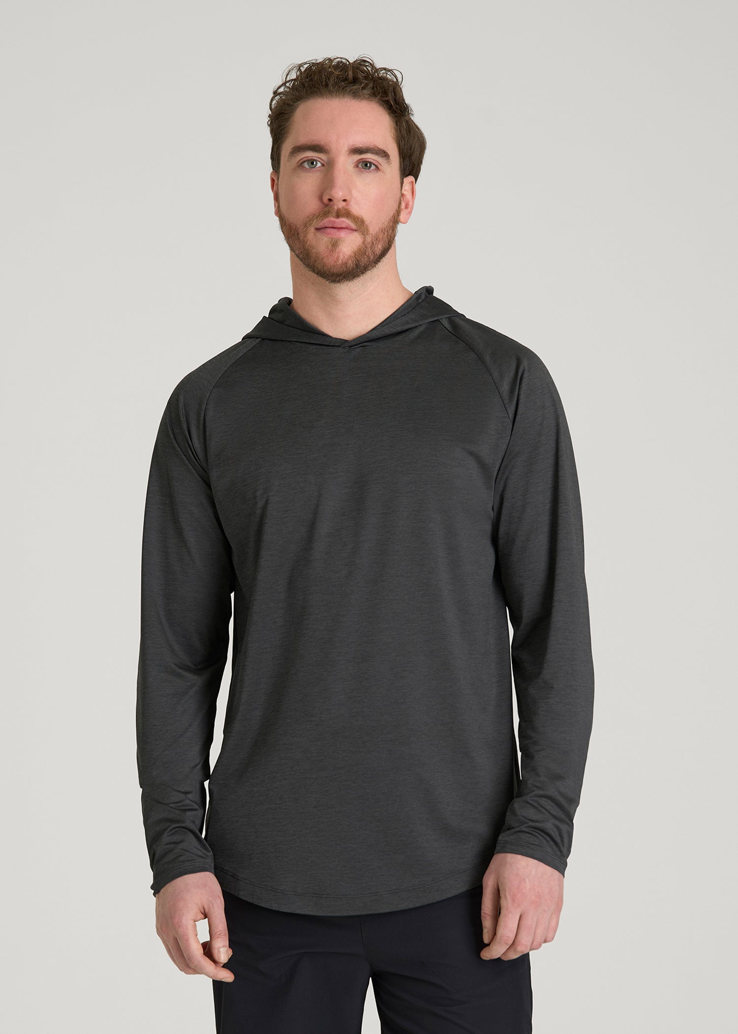 A.T. Performance Training Hoodie for Tall Men in Graffiti Space Dye