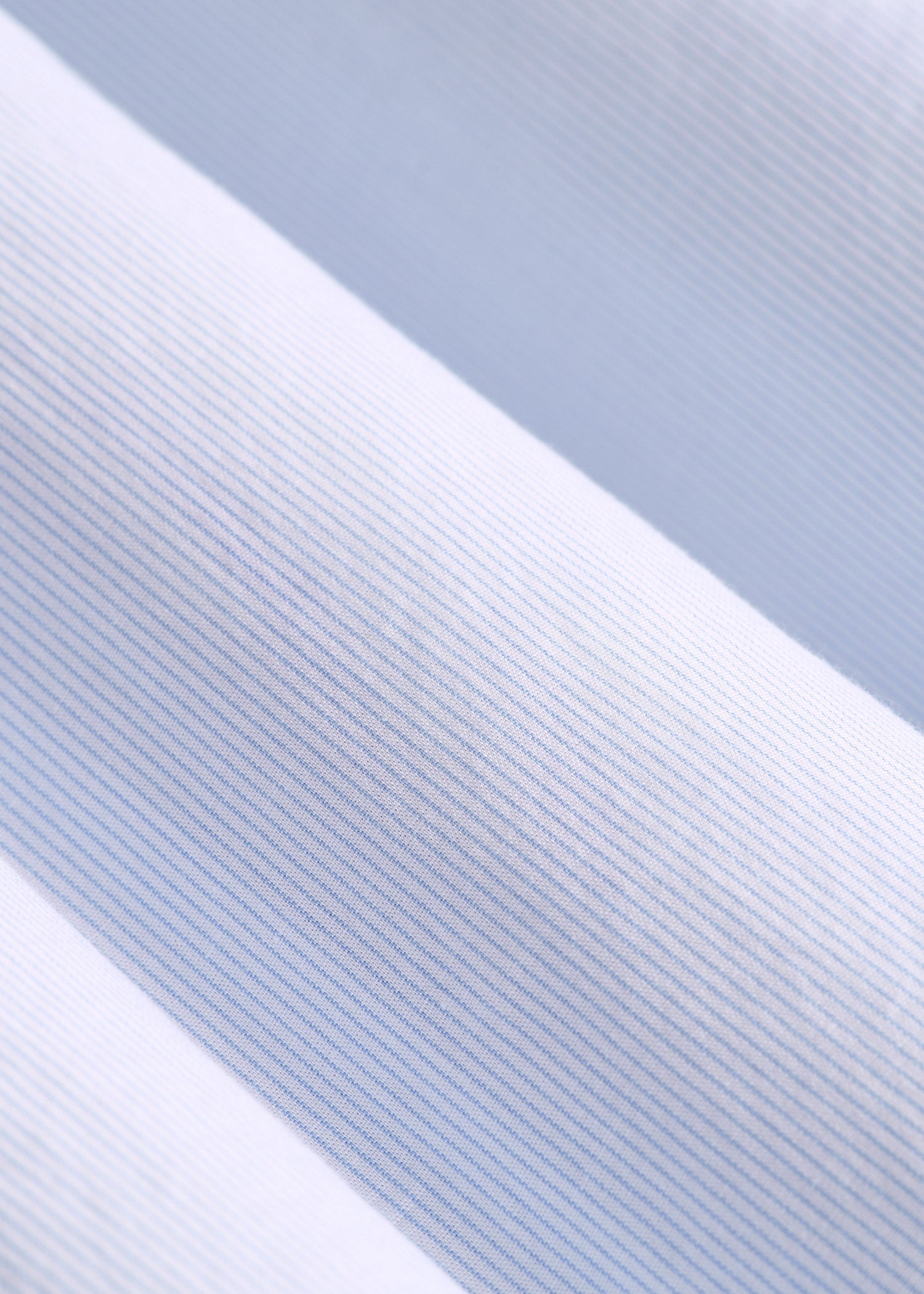 Oskar Button-Up Dress Shirt for Tall Men in Blue Mini Stripe