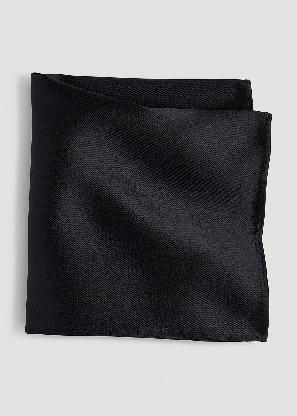 Pocket Square for Tall Men in Black
