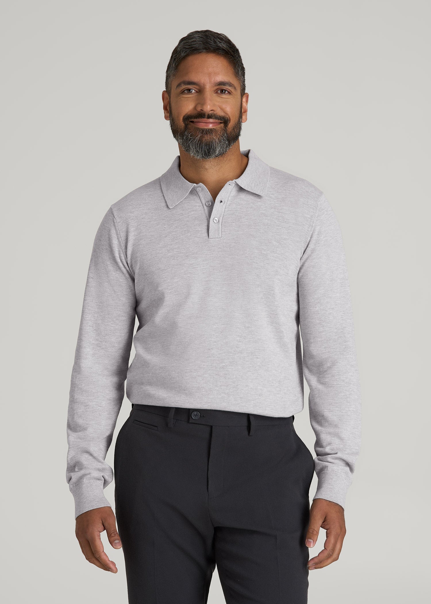 Men's Tall Polo Sweater | American Tall