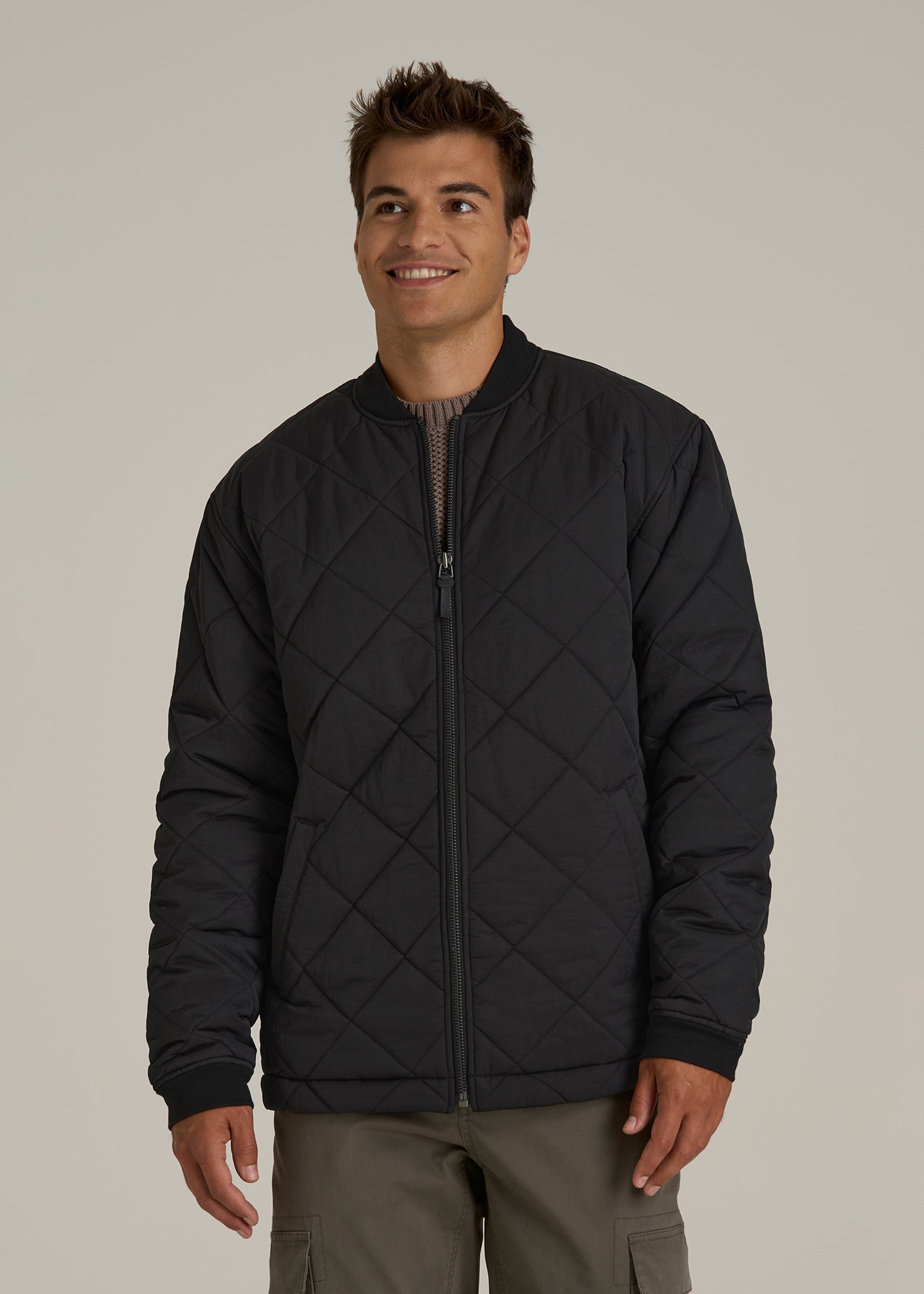Quilted Jacket for Tall Men American Tall - Main Image
