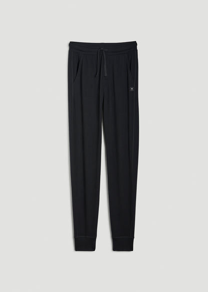 Sleep Joggers for Tall Men in Black
