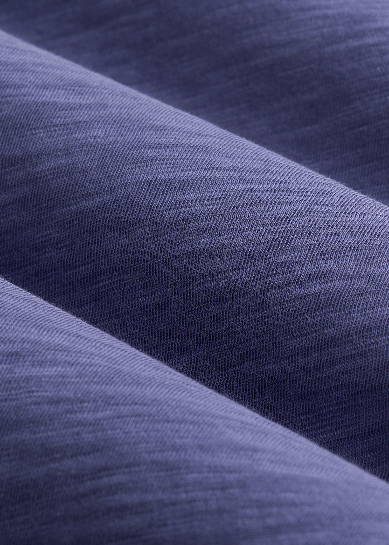 REGULAR-FIT Slub Tee for Tall Men in Future Dusk