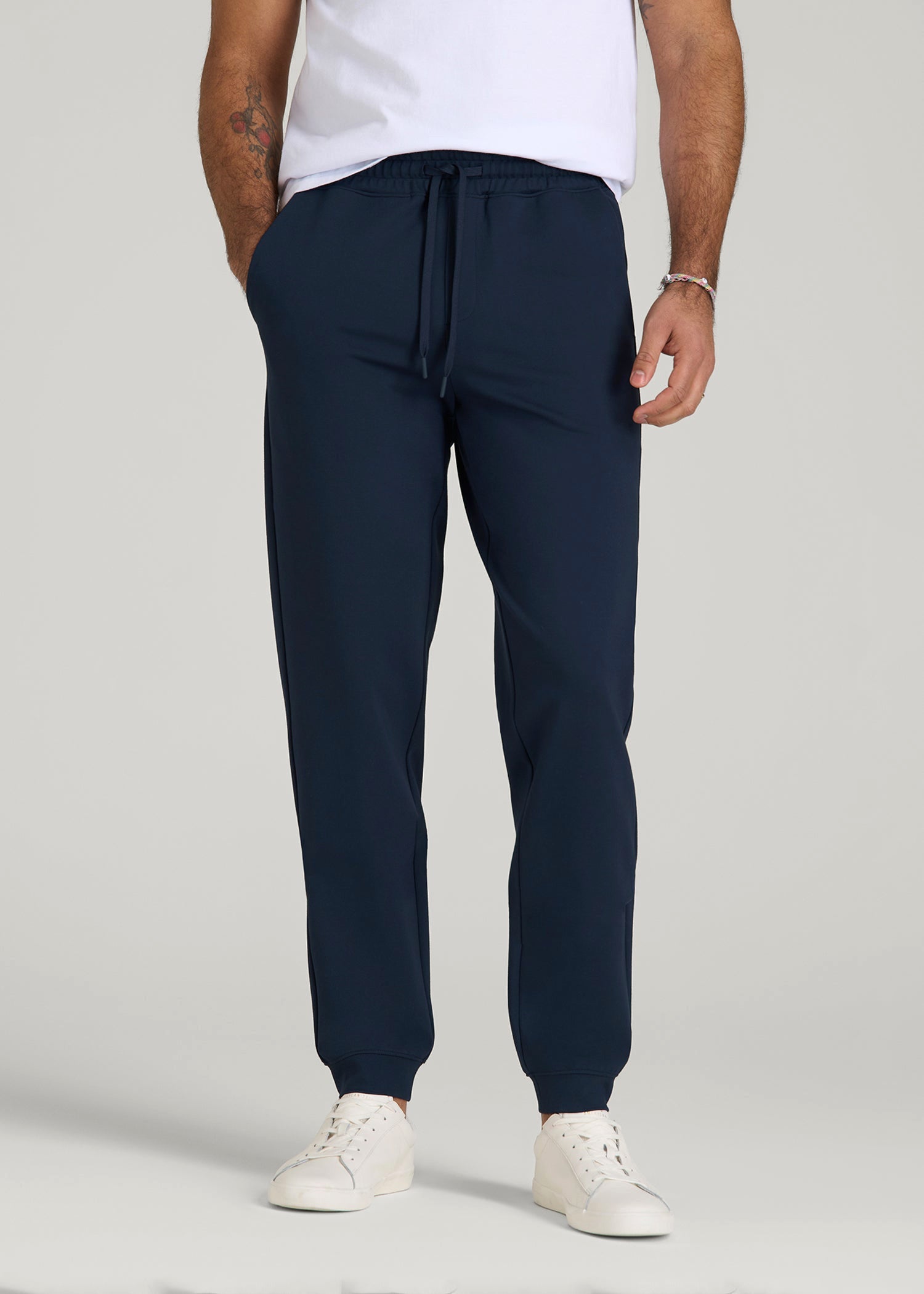 jogging stroller for tall people Soft Flex Ponte Jogger for Tall Men in Navy 2XL / Tall / Navy