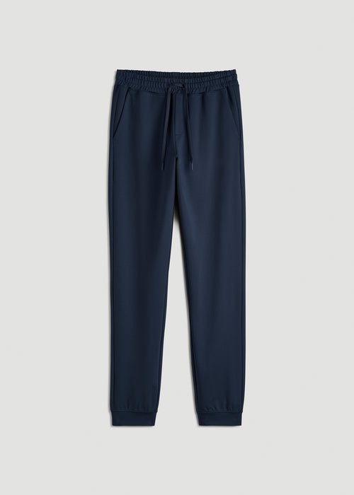 Soft Flex Ponte Jogger for Tall Men in Navy