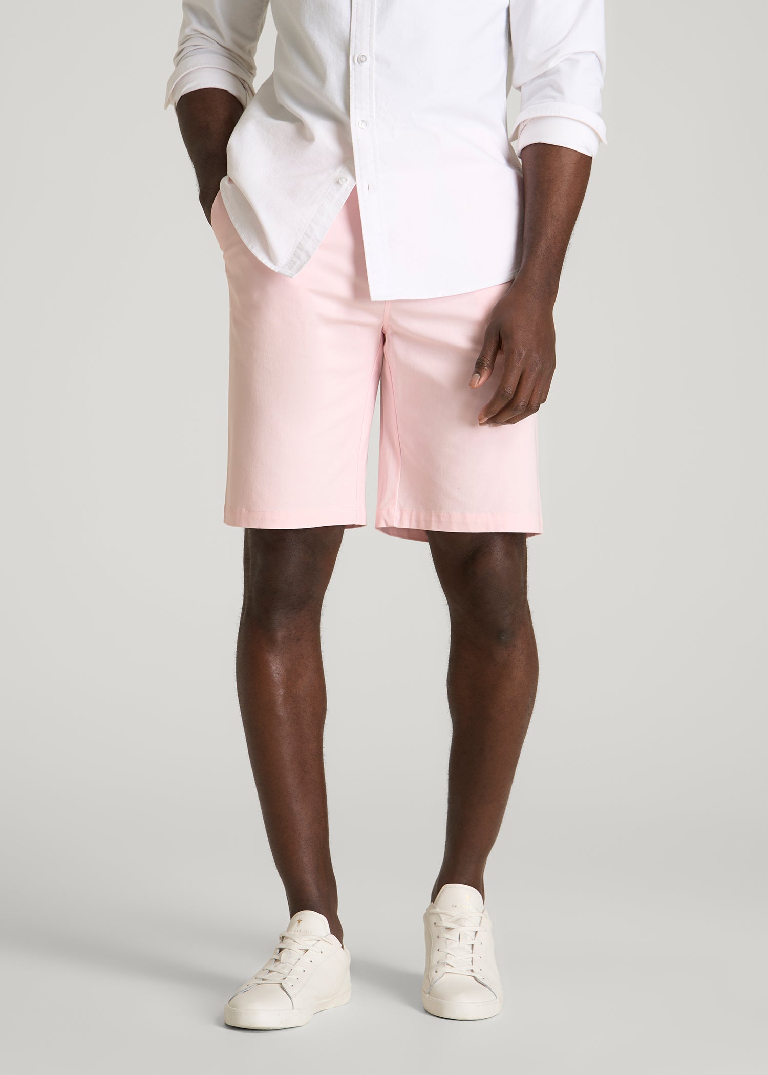 Stretch Commuter Chino Shorts for Tall Men | American Tall
