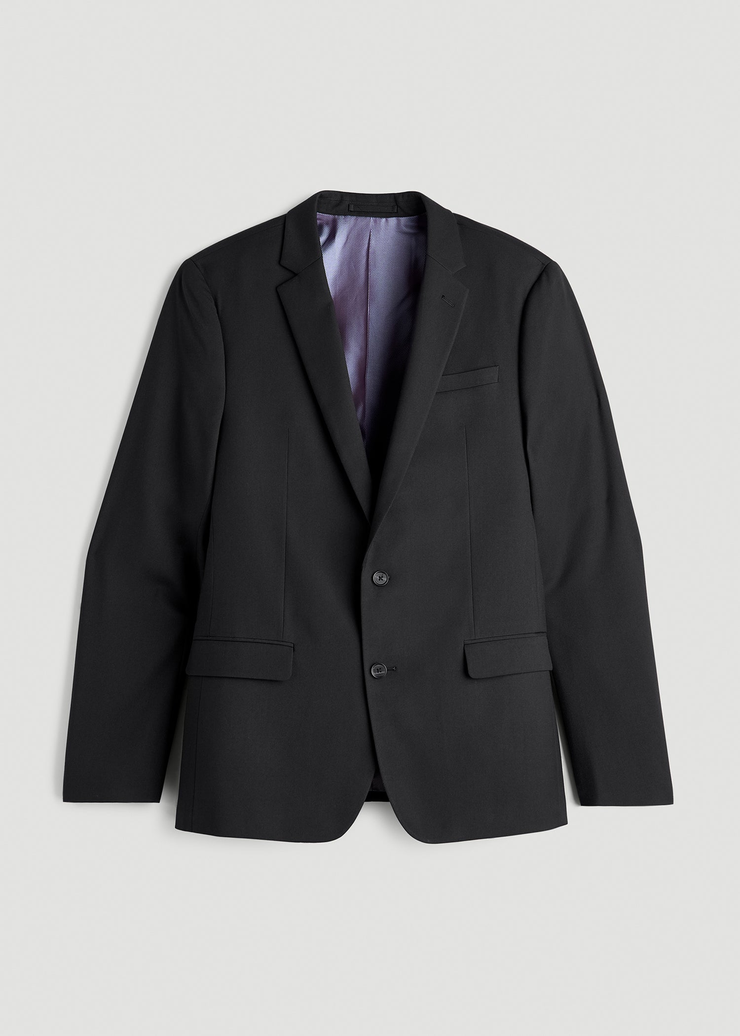 Suit Jacket for Tall Men in Black