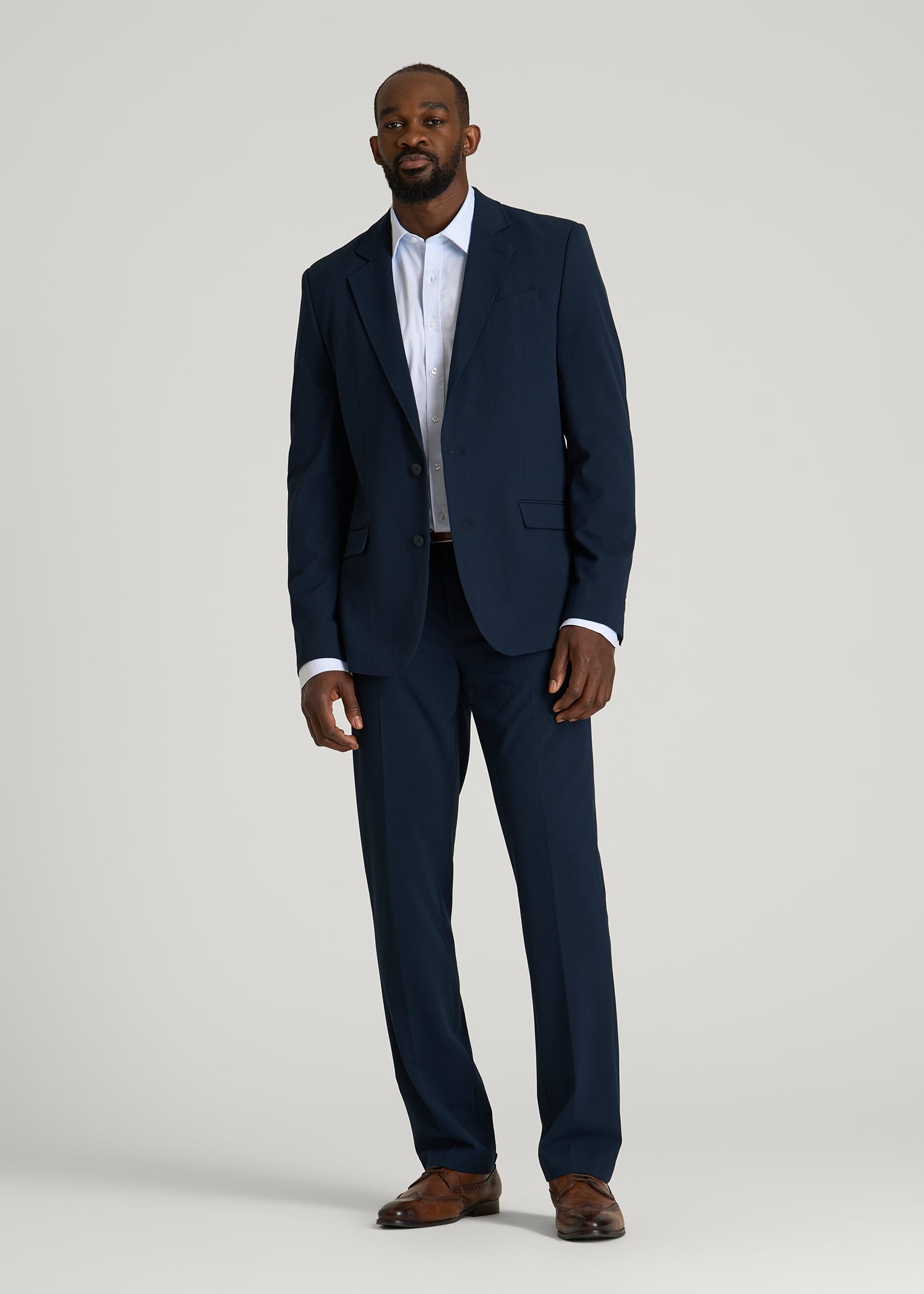 Suit Separates Jacket for Tall Men in Evening Blue