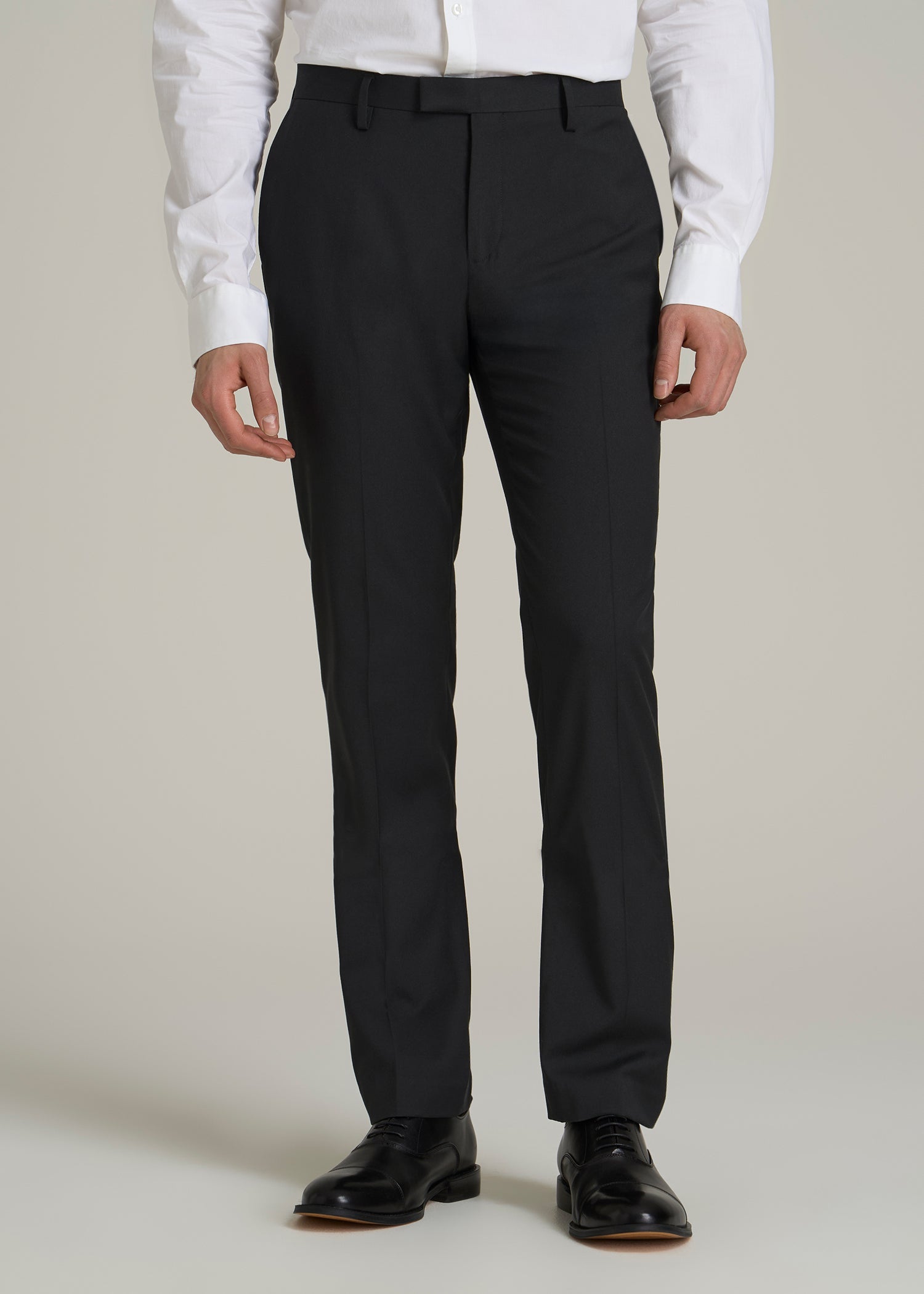 Suit Trousers for Tall Men in Black 42 / 40 / Black Suit Trousers for Tall Men in Black 42 / 40 / Black