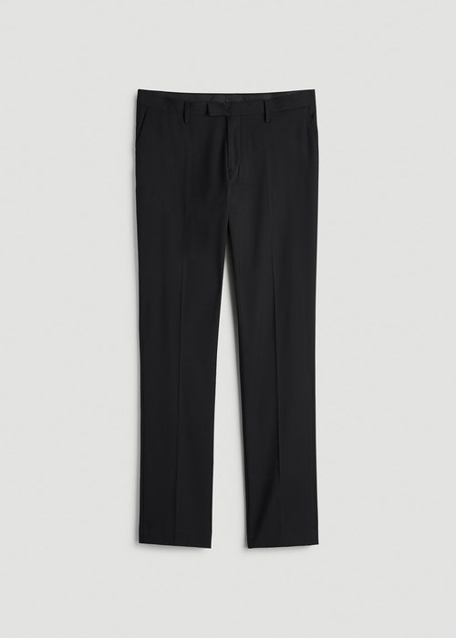 Suit Trousers for Tall Men in Black