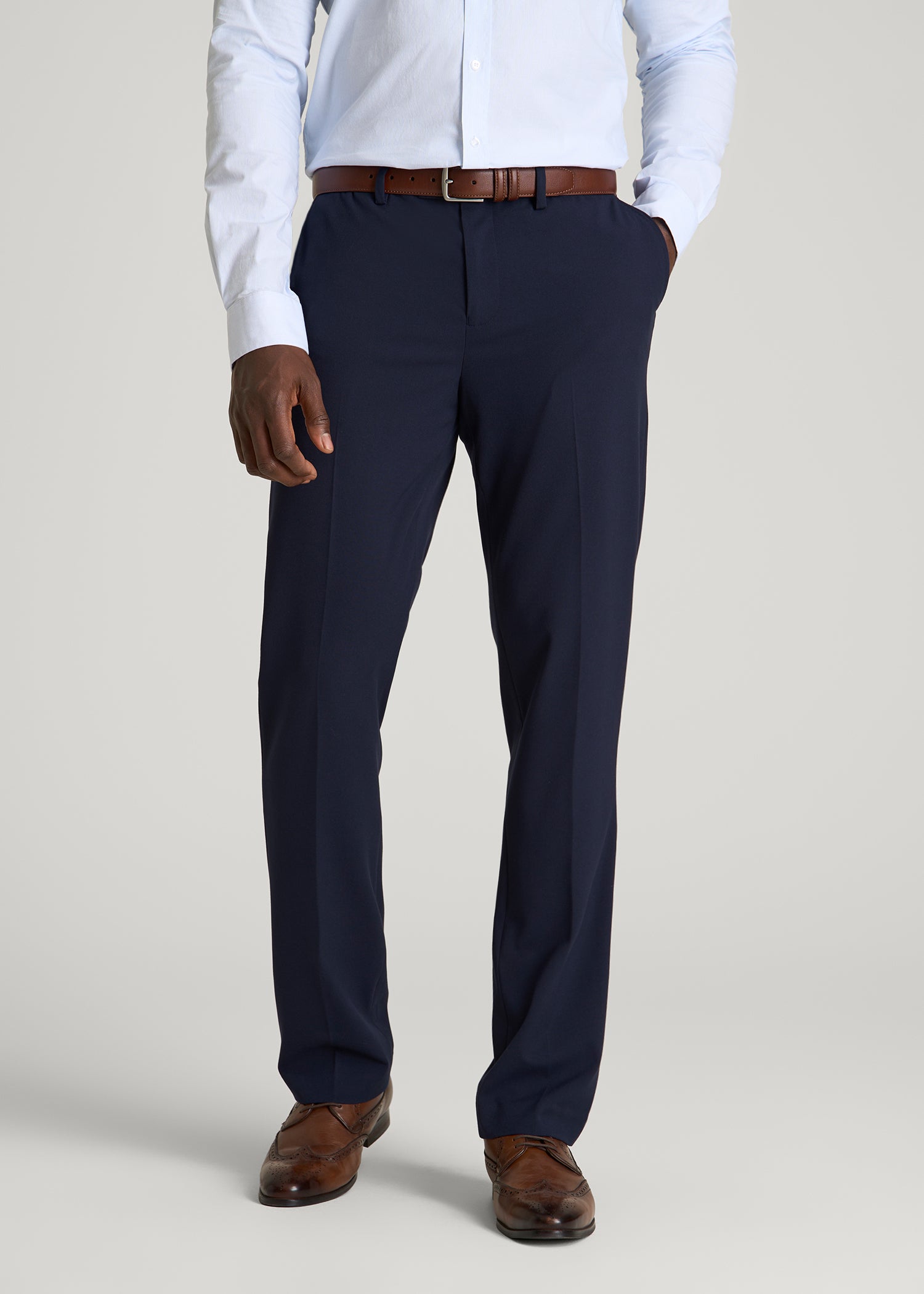 Suit Separates Pants for Tall Men in Evening Blue 32 / 38 / Evening Blue