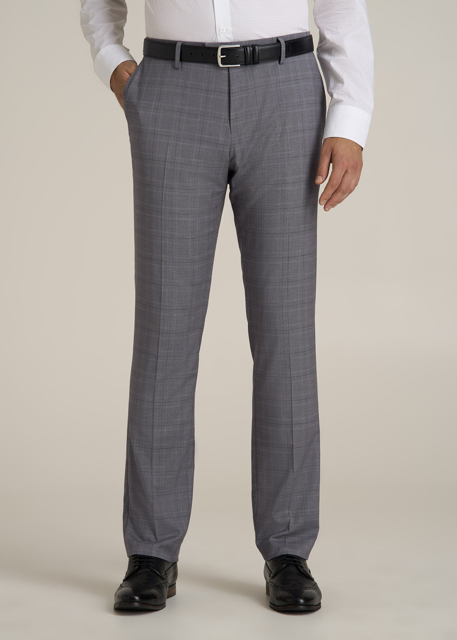 Grey Pants Checkered Trousers Grey Grey Plaid Dress Pants Skinny