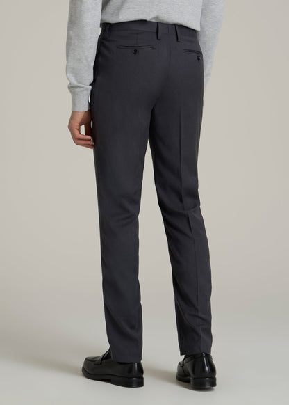 Suit Trousers for Tall Men in Mid Grey