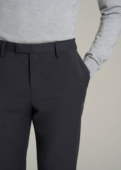 Suit Trousers for Tall Men in Mid Grey