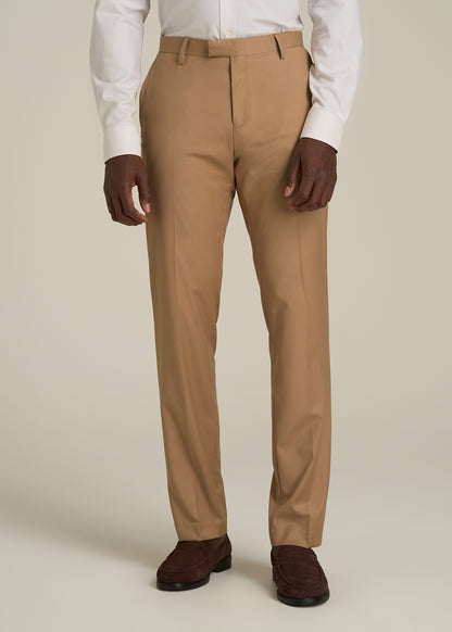 Suit Trousers for Tall Men in Tannin