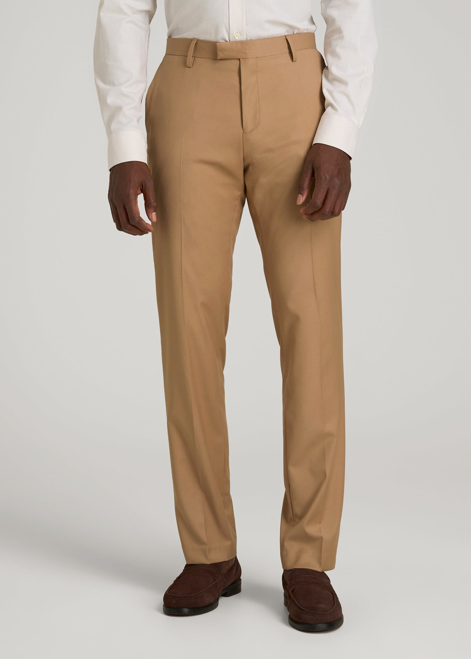 Suit Trousers for Tall Men in Tannin 40 / 40 / Tannin Suit Trousers for Tall Men in Tannin 40 / 40 / Tannin