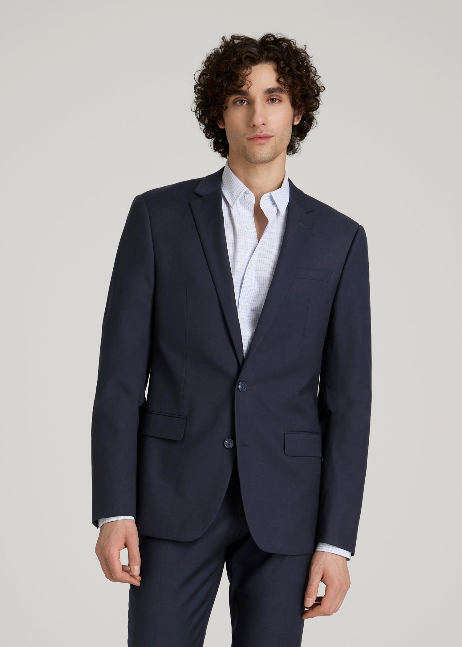 Suit Jacket for Tall Men in True Navy 40 / Extra Tall / True Navy Suit Jacket for Tall Men in True Navy 40 / Extra Tall / True Navy