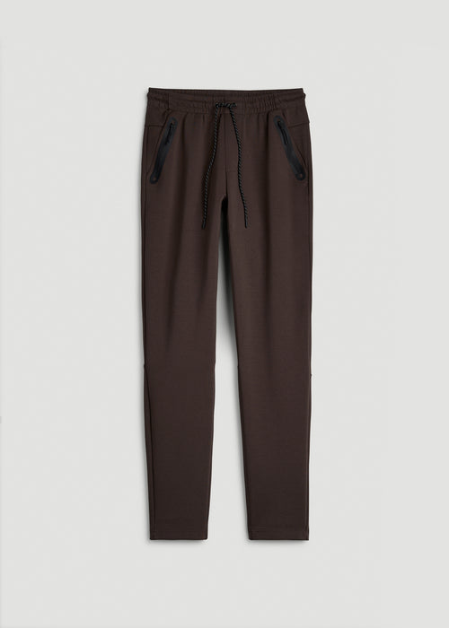 Tech Motion Fleece Tapered Pant for Tall Men in Espresso