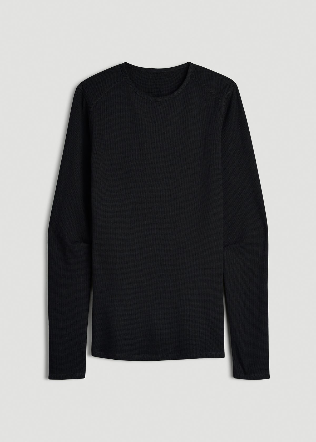 Thermal Undershirt for Tall Men in Black