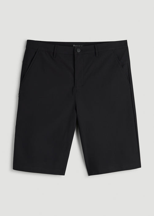 Traveler Chino Short 2.0 for Tall Men in Black