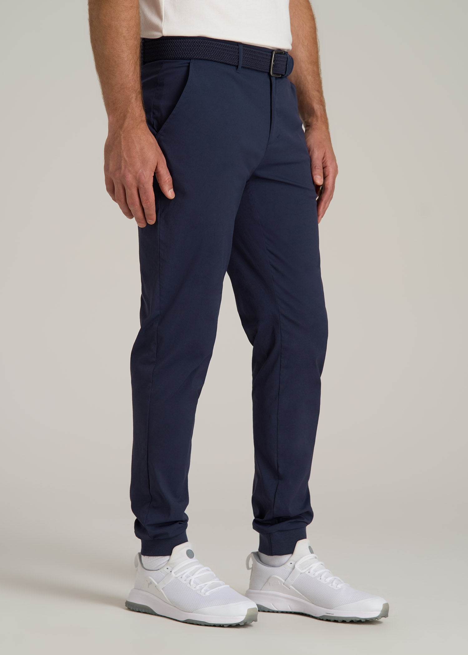 Traveler Joggers for Tall Men in Evening Blue