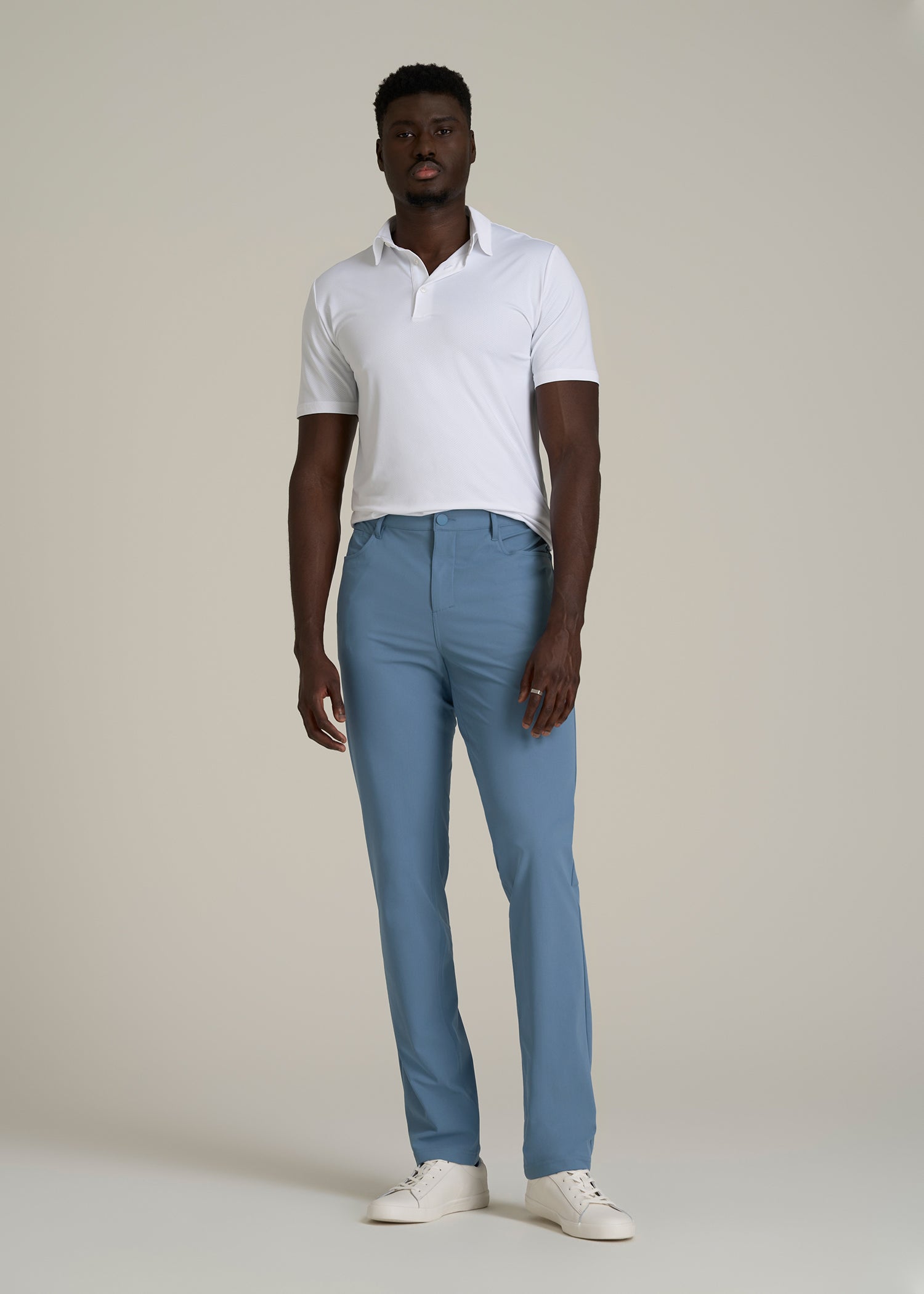 Traveler Pant 2.0 for Tall Men in Chambray