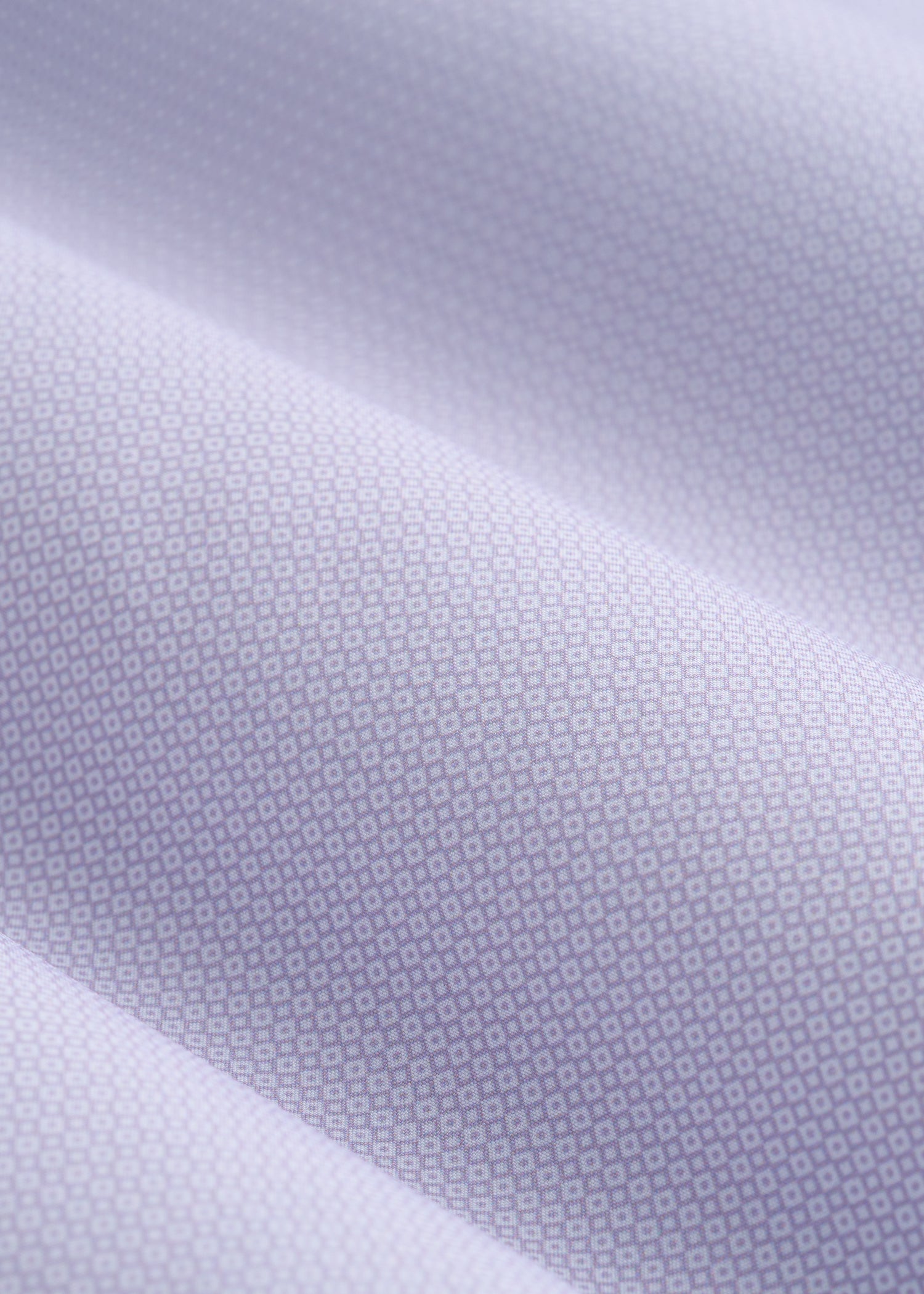 Traveler Stretch Dress Shirt for Tall Men in Light Violet Geometric