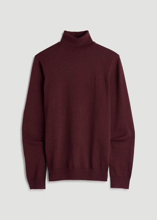 Turtleneck Sweater for Tall Men in Port Royale