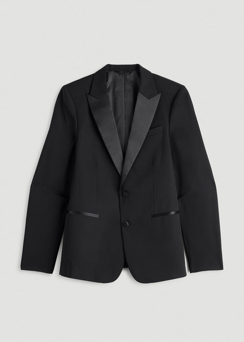 Tuxedo Jacket for Tall Men in Black