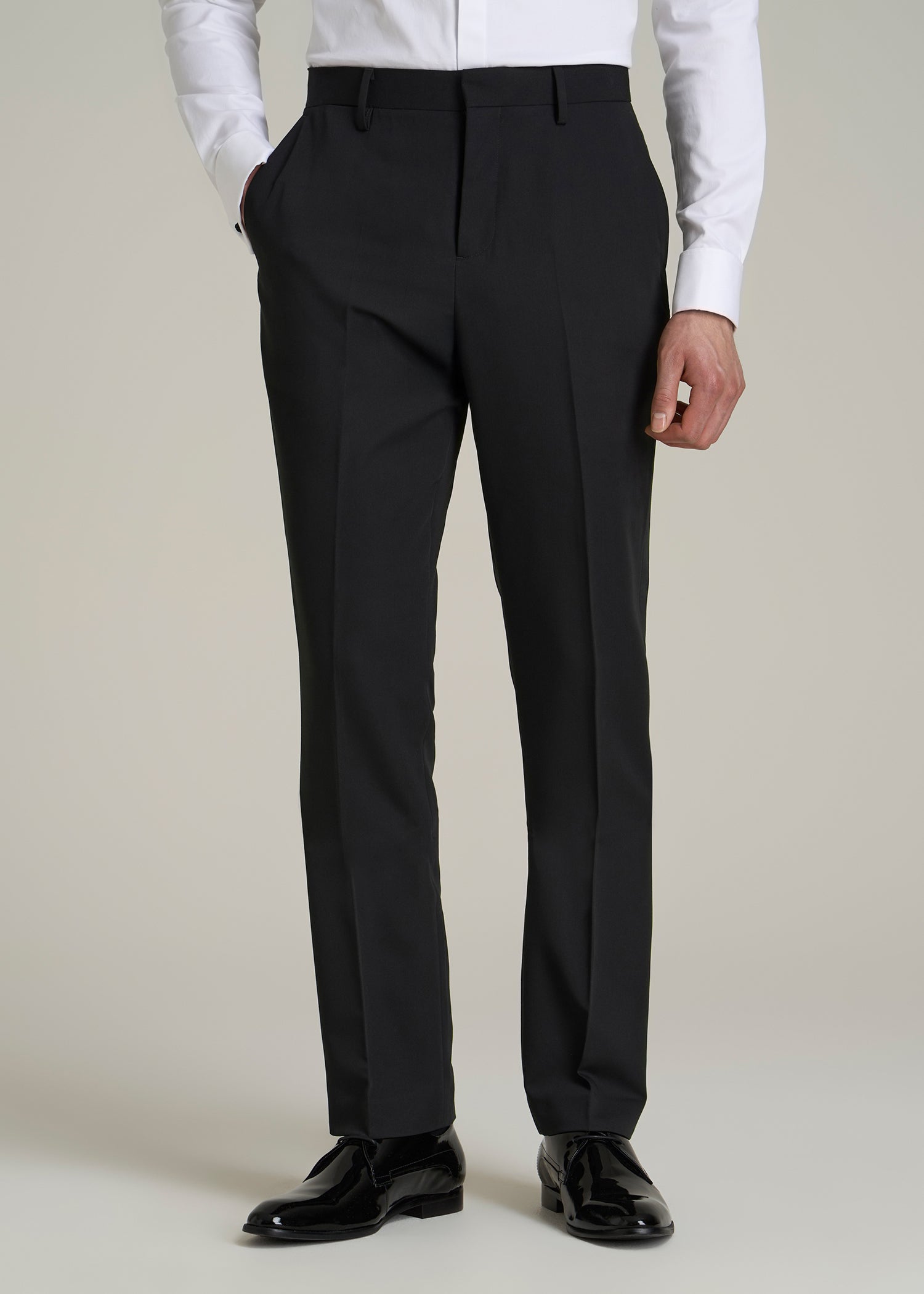 Tuxedo Pants for Tall Men in Black