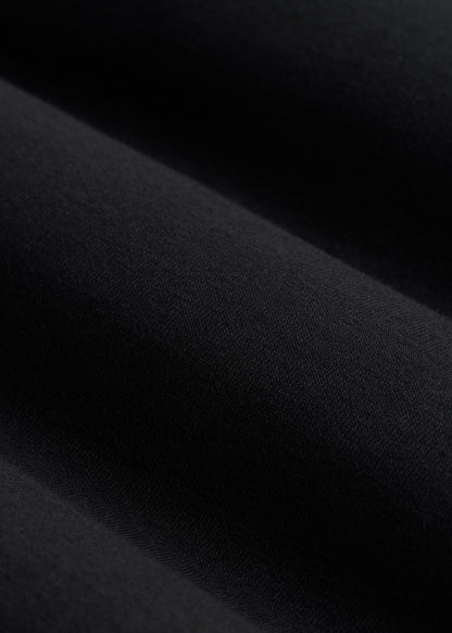 Tech Motion Fleece Hooded Popover for Tall Men in Black