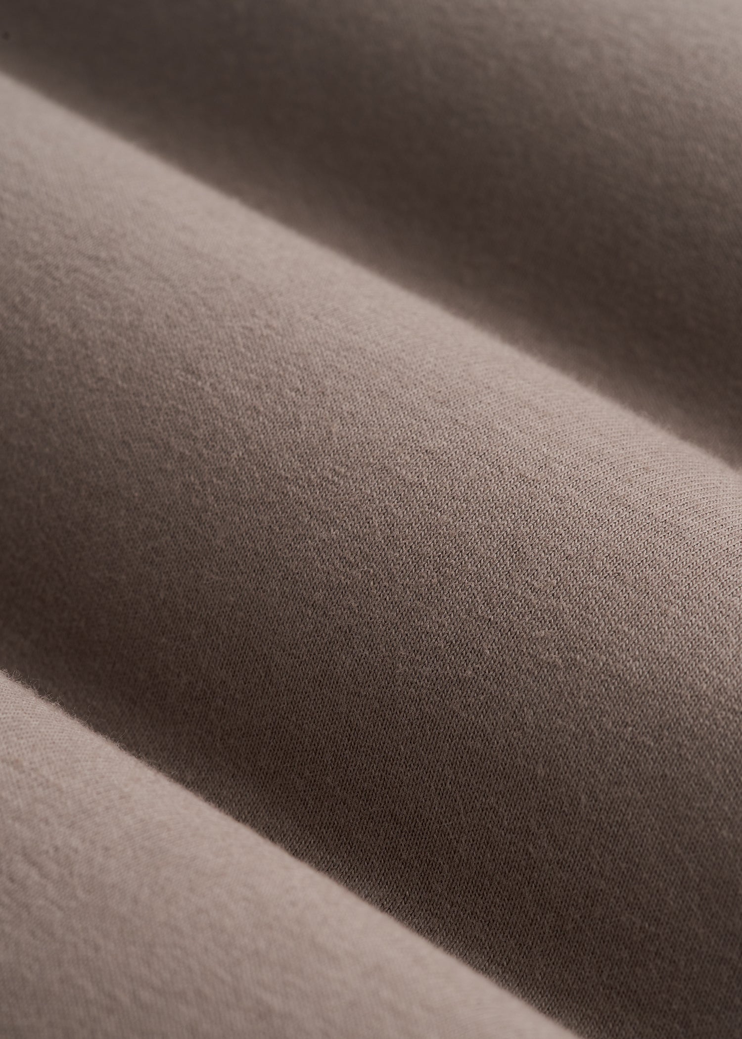 Tech Motion Fleece Hooded Popover for Tall Men in Portobello