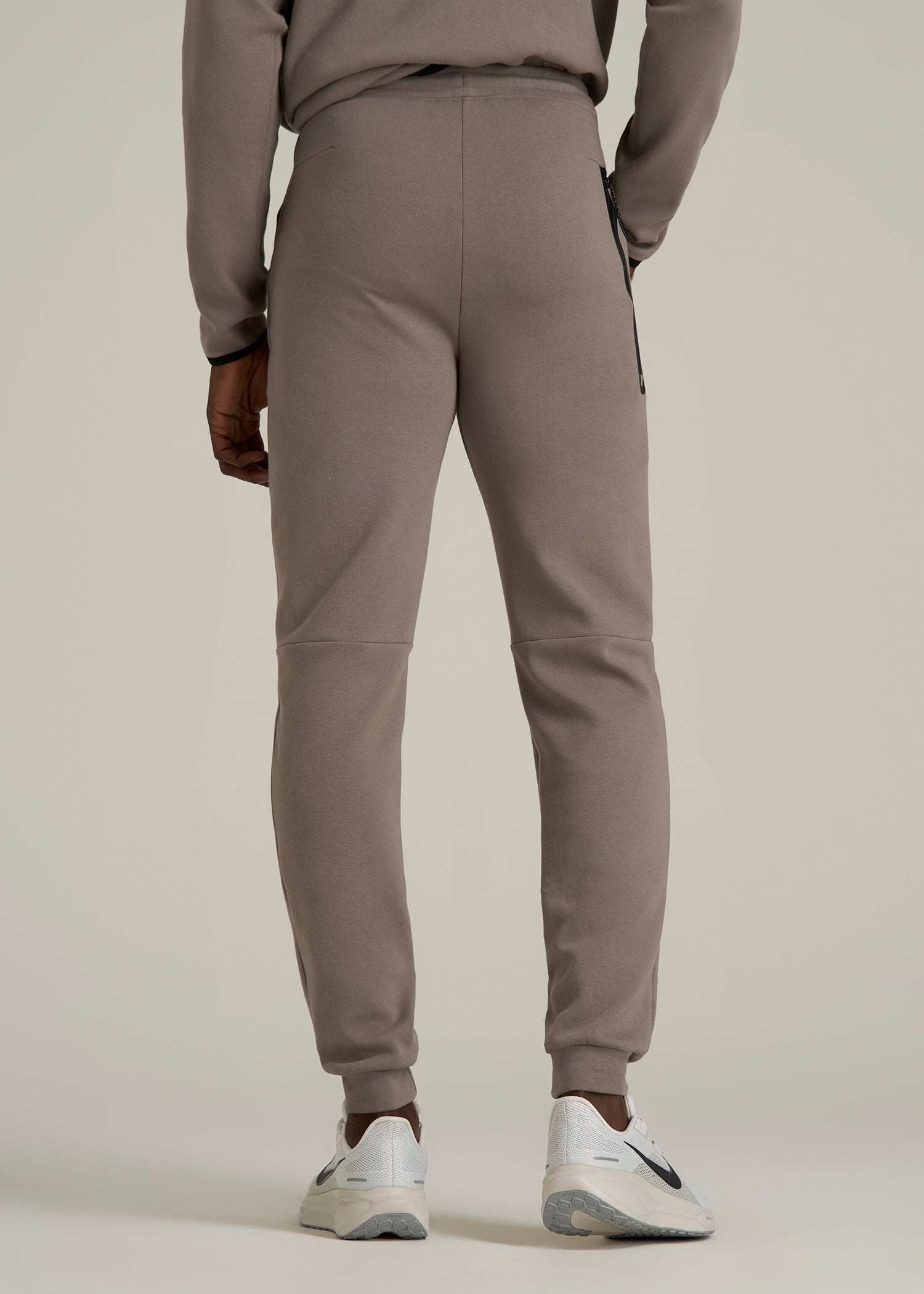 Tall Men's Tech Motion Fleece Joggers in Portobello