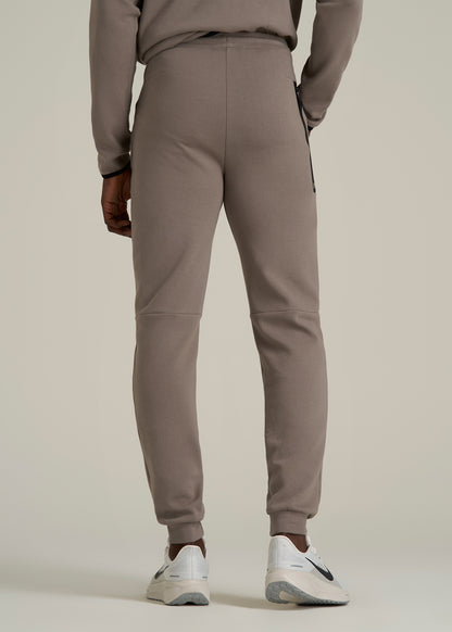 Tall Men's Tech Motion Fleece Joggers in Portobello