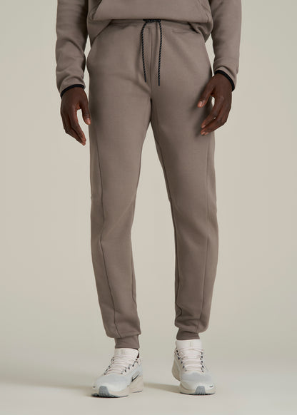 Tall Men's Tech Motion Fleece Joggers in Portobello