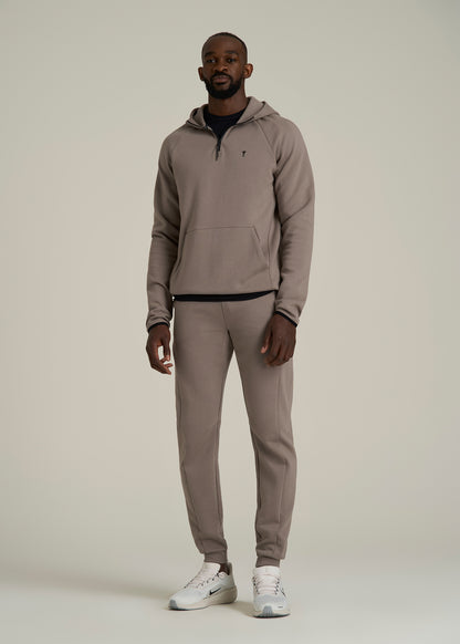 Tall Men's Tech Motion Fleece Joggers in Portobello