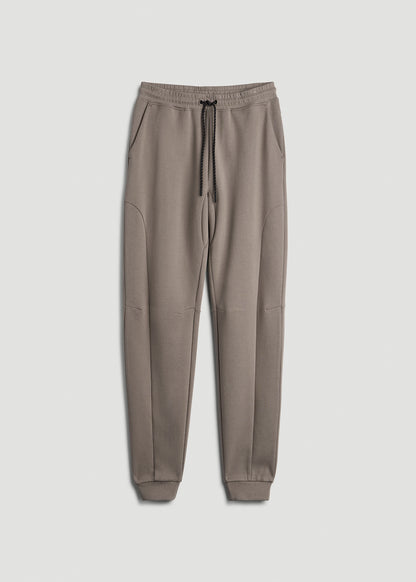 Tall Men's Tech Motion Fleece Joggers in Portobello