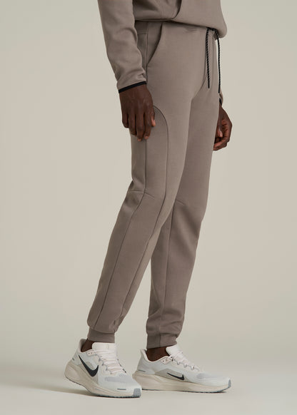 Tall Men's Tech Motion Fleece Joggers in Portobello