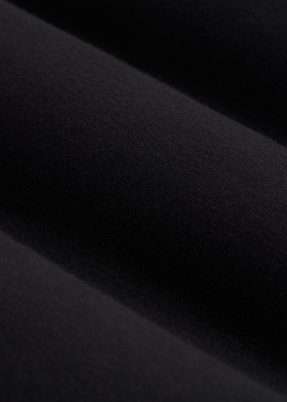 Tech Motion Fleece Shorts for Tall Men in Black