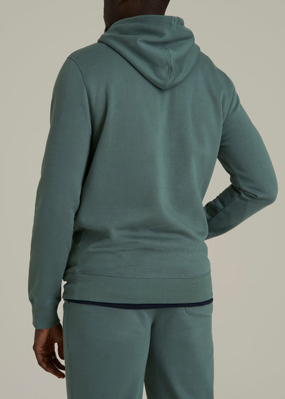 Wearever 2.0 Fleece Hoodie for Tall Men in Balsam Green